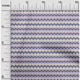 thumbnail image 1 of oneOone Cotton Poplin Fabric Chevron Ikat Print Fabric By Yard 56 Inch Wide, 1 of 4