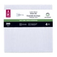 thumbnail image 3 of Mainstays 4-Piece 300 Thread Count Grey Stripe- CVC Cotton Blend Bed Sheet Set, Double (Adult), 3 of 7