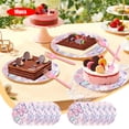 thumbnail image 1 of Dvkptbk Butterflies Birthday Party Supplies Colorful Tableware Set of Disposable 7 Inch Plates 10pcs 9 Inch Plates 10pcs Tableware Napkins 20pcs Tableware, 1 of 6