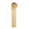thumbnail image 2 of Zinc Alloy Skull Pattern Hair Styling Mustache Shaping Comb Portable Oil Hair Comb for Men Women, 2 of 7