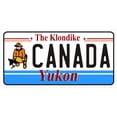 thumbnail image 1 of The Klondike Yukon Canada Photo License Plate, 1 of 1