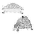 thumbnail image 4 of Tissue Holder, Freestanding European Style Napkin Holder Zinc Alloy  For Table Gold,Silver, 4 of 8