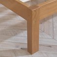thumbnail image 4 of MUSEHOMEINC Solid Pinewood Rustic Platform Bed with 2 Headboard, King, 4 of 7