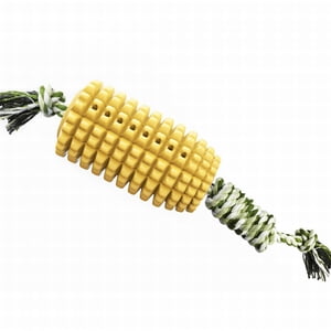 Binwennn Dog Toy Dog Sound Toy Corn Tooth Grinding Stick Toy Dog Chew Toys For Aggressive Chewer Tough Indestructible Toys For Large Dogs Puppy Toys Crate Training No Chew Bandage for Dogs Dog Boxes
