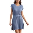 thumbnail image 2 of Robes d'Été Grande Taille pour Femmes 2024 Grande Robe Fendue Mi-Longue Économisez jusqu'à 65 %!, 2 of 9