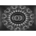 thumbnail image 1 of Ahgly Company Machine Washable Indoor Rectangle Transitional Charcoal Black Area Rugs, 8' x 10', 1 of 7