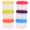 thumbnail image 1 of 6pcs Salad Dressing Containers Small Condiment Containers Mini Seasoning Cup 35ml, 1 of 8