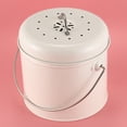 thumbnail image 4 of Compost Bin 3L - Stainless Steel Kitchen Compost Bin - Kitchen Composter for Food Waste - Coal Filter, 4 of 5