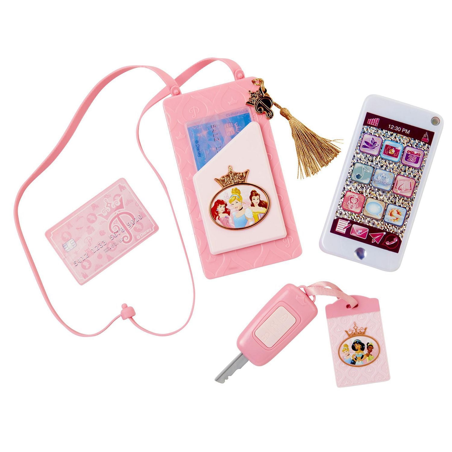 Ensemble téléphone portable Style Collection de Disney Princesses, Groupe d'âge 3+