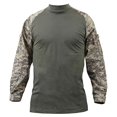 thumbnail image 2 of Rothco Military FR NYCO Combat Shirt - ACU Digital Camo, Small, 2 of 3