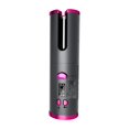 thumbnail image 2 of Auto Hair Curler Automatic Curling With Lcd Display Adjustable Temperature & Timer Portable Rechargeable Rotating Ceramic Barrel Curling Wand Fast Heating For Hair Styling,Gray Electric Hair Clipp, 2 of 9