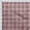 thumbnail image 3 of oneOone Georgette Viscose Fabric Tartan Check Printed Craft Fabric BTY 42 Inch Wide, 3 of 4