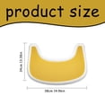 thumbnail image 3 of Harpily Kitchen Placemats High Chair Placemats 2 Pieces Of High Chair Placemats Silicone Clean And Suitable For Stokke High Chair Tray Cover Suitable For Stokke High Chair Tray (gre, 3 of 4