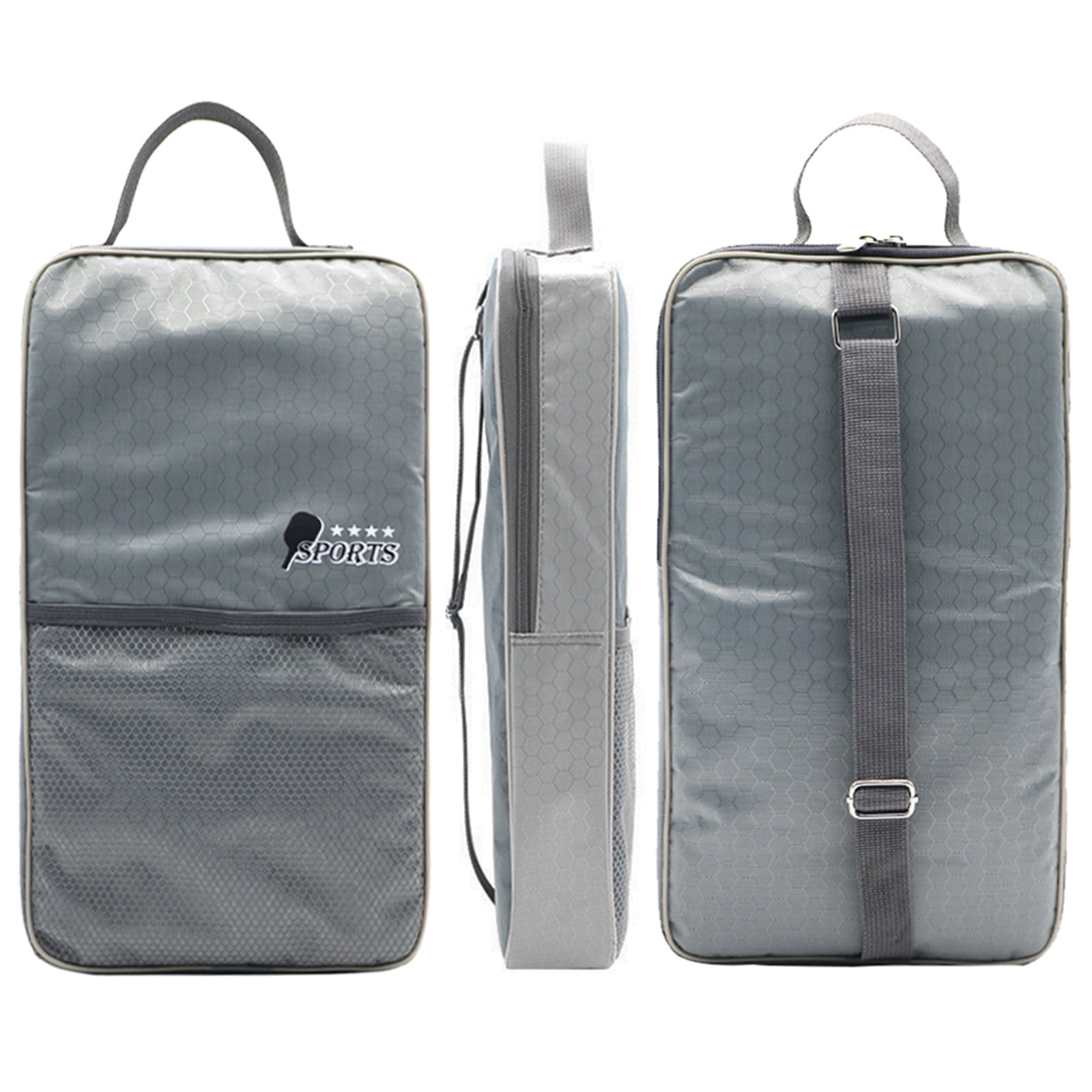 TFixol Stylish Lightweight Pickleball Gear Bag in Grey - Scratch-Resistant & Durable for Men