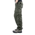 thumbnail image 1 of OmicGot Pantalon Décontracté pour Homme à Multiples Poches Pantalon en Coton Homme Grande Taille Pantalon Cargo Homme Plein Air Randonnée Randonnée Joggers Pantalon Cargo 29-44, 1 of 6