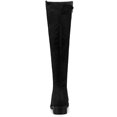 thumbnail image 4 of Unique Bargains Women's Side Zipper Chunky Heel Knee High Boot, 4 of 7