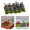 thumbnail image 4 of Esquirla Realistic Flower Cluster Model Railway Fairy Garden Architecture Landscape Grass Tulip, 4 of 8