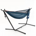 thumbnail image 1 of Vivere Polyester Mesh hammock with Stand and Carry Bag, 1 of 2