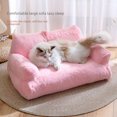 thumbnail image 2 of Le Chek wholesale warm extra large cat sofa universal pet kennel pet nest mat cat bed cat supplies, 2 of 6