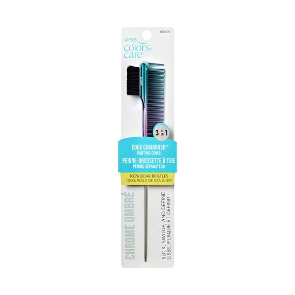 KISS - Hair Color & Care Edge Combrush - Chrome Ombre