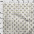 thumbnail image 2 of oneOone Cotton Poplin Fabric Leaves & Geometric Block Print Sewing Fabric BTY 42 Inch Wide, 2 of 4