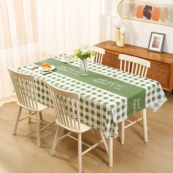 Yhmxh Table Runner,Table Cloth Tablecloth Warm Tablecloth Tablecloth Washless Plaid Table Mat Desk Cover