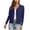 Dark Blue cardigan sweaters for women, variant on CFLVAEK Cardigan Sweaters for Women Knit Button Down Open Front Cardigan Sweater Fall Casual Long Sleeve Wave Hem Tops Hot Pink L