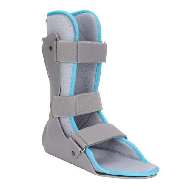 Foot Fracture Support Brace, Foot Drop Prevention Hook Fasteners Ankle Fracture Sprain Protector Wound Healing For Daily Use Left,Right