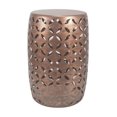 thumbnail image 1 of hometrends Copper Drum Stool, 1 of 2
