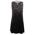 thumbnail image 4 of Cameland Robe Haut Décontractée Sans Manches Ample Confortable Imprimée pour Femme Noir P, 4 of 4