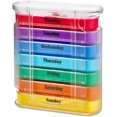 thumbnail image 3 of Weekly Pill Organizer, Four Times-a-Day, 1 Dispenser with Stackable AM/PM Compartments, 3 of 5