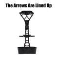 thumbnail image 4 of Quick Release Quiver Mount, Quick Release Compound Bow Quiver Easy Installation Widely  Black 6 Arrow  for Arrow Accessories, 4 of 7