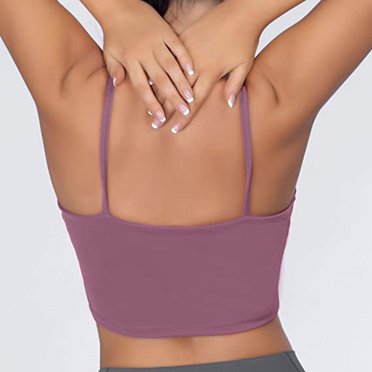 Débardeurs pour Femmes Mode Femmes Sans Manches Gilet Décontracté Dames Coussin de Poitrine Mouvement Débardeurs Courts Hauts Sans Manches pour Femmes Hauts Décontractés pour Femmes Hauts de Mode pour Femmes Débardeurs