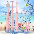 thumbnail image 5 of Home and Kitchen Toothbrush, Beauty Toothbrush Set, 5 Toothbrush Heads Toothbrush, With 1 Massage Face-lifting Stick Head, And 1 Facial Cleansing Kitchen Accessories Kitchen Organization, 5 of 5