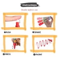 thumbnail image 4 of Dustless Erasable Markers,Car Markers for Glass Washable –6mm Liquid Chalk Car Paint Pen Wet Erasable, 1 Neon Chalk Markers for Chalkboard, Blackboard, Bistro, Glass, Mirrors, Auto Windshield,Pink, 4 of 4