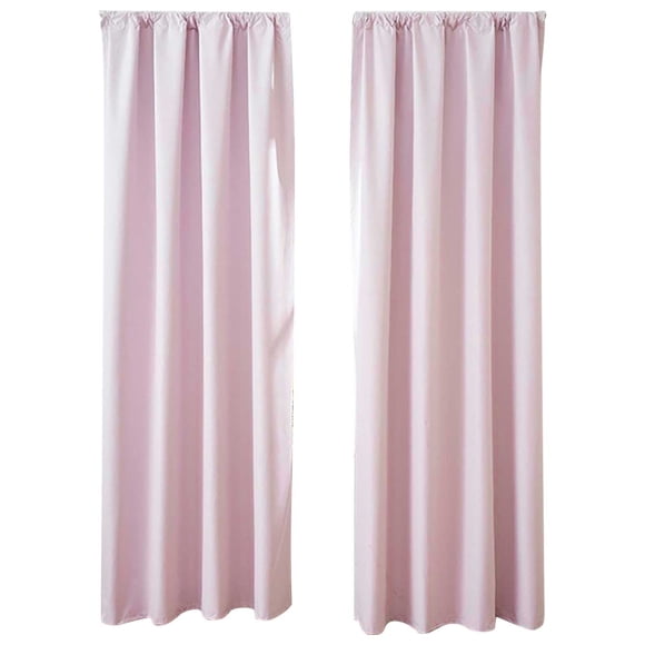 ABPWLY Curtains Heat Insulation Energy Saving Bedroom and Kitchen Curtains Scandinavian Solid Colour Silk Curtains Clearance Room Essentials Canada Days Home and Kitchen Home Organization