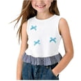 thumbnail image 1 of Chemises à Manches Longues pour Garçons Taille 12 14 Jeunesse 100 % Polyester Col Rond Hauts 1 Pce, 1 of 6