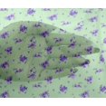 thumbnail image 4 of oneOone Viscose Chiffon Fabric Leaves & Flower Floral Printed Craft Fabric BTY 42 Inch Wide, 4 of 4