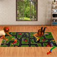 thumbnail image 2 of Tapis de jeu Fanmats avec design chemin de fer pour enfants, 2 of 2