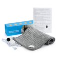 thumbnail image 1 of Electric Heating Pad 12x24 Inches with 10 Heat Settings 3 Timer Options, Soft Heating Blanket with Overheat Protection, Auto Shut Off Machine Washable Body Warmer, 1 of 9