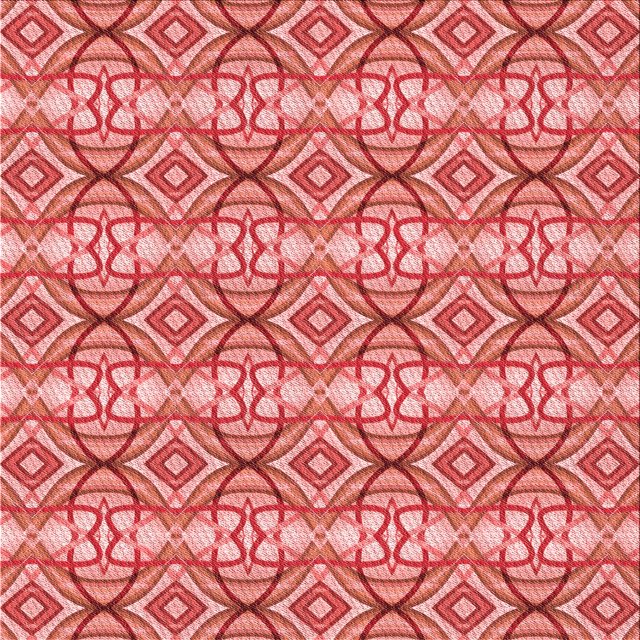 Ahgly Tapis d'Intérieur Lavable en Machine Carré Transitionnel Rose Corail Clair, 6 Pieds Carré