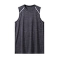 thumbnail image 2 of JDQJBZ Men's Tank Undershirts Summer Solid Color Lapel Zip Up Multi Pocket Breathable Vest, 2 of 5