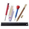 thumbnail image 1 of Transemion 12 Pcs Recharge de Crayons Marque de Charpentier Remplacement de Crayons Mécaniques Type de Recharge 10, 1 of 6