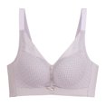 thumbnail image 5 of XZNGL Fashion Comfortable Womans Lace Beauty Back Solid Strap Wrap Plus Size Bra, 5 of 5
