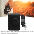 thumbnail image 4 of Camera Case Bag Camera Pouch Camera Protective Case Specially Designed for Mini Retro PU Leather with Adjustable Strap Soft Liner for Photography Enthusiasts, 4 of 7