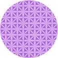 thumbnail image 1 of Ahgly Company Machine Washable Indoor Round Transitional Blossom Pink Area Rugs, 4' Round, 1 of 7