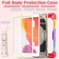 thumbnail image 4 of [Full-Body] Shock-Proof Case for Kids with [Screen Protector] [370 Rotating Hand Strap] &Stand [Pen Holder] for iPad 6 / Air2 （Red）, 4 of 4