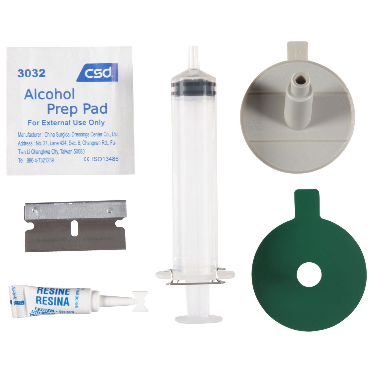 Trousse complète de réparation de pare-brise Permatex – action rapide 0,75 mL