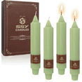 thumbnail image 1 of 7 Inch Taper Candle Candle Sticks, 4PCS Pillar Candles Handmade Unscenteds Candlesticks for Festive, Party, Spell, Wedding, Home Decor, 1 of 6