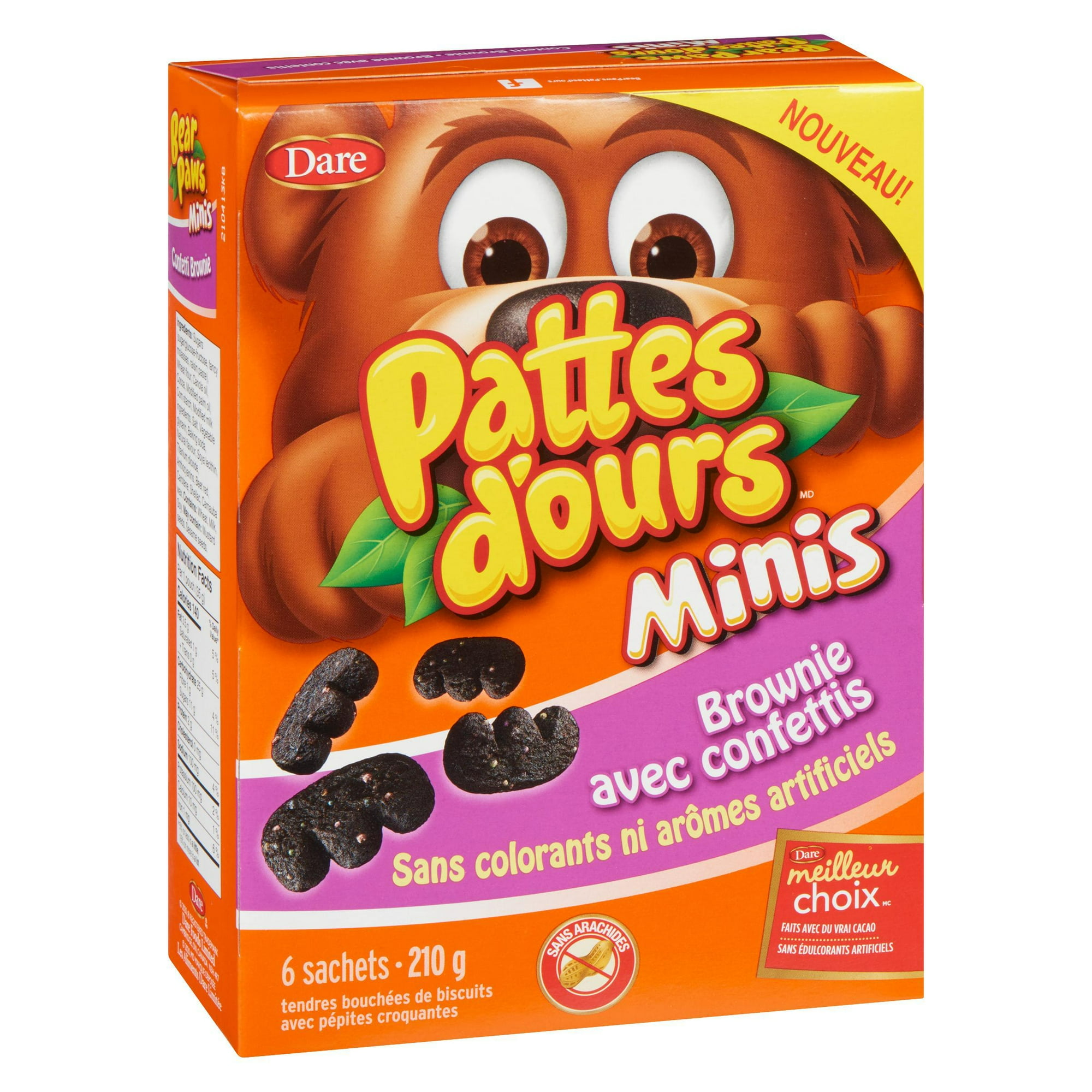 Dare Pattes Dours Confetti Brownie Biscuits